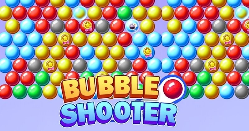 How do you play Bubble Shooter?