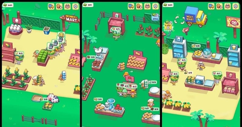 How many marts are in Monkey Mart?