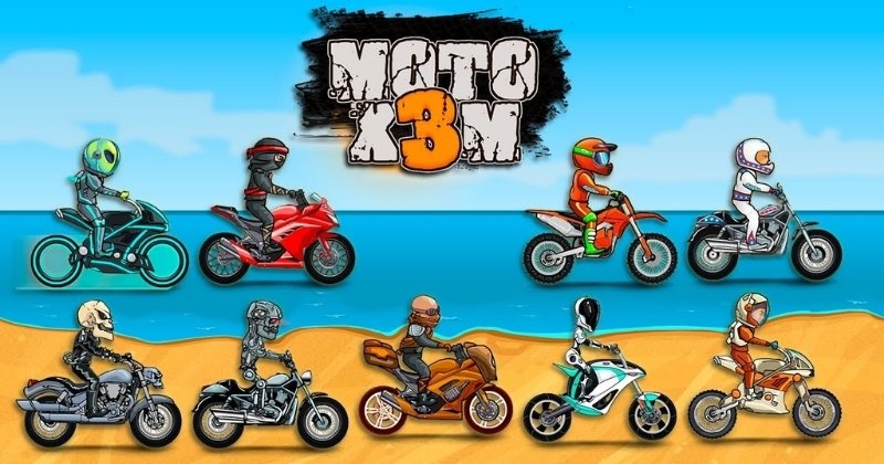 How many Moto X3M games are there?