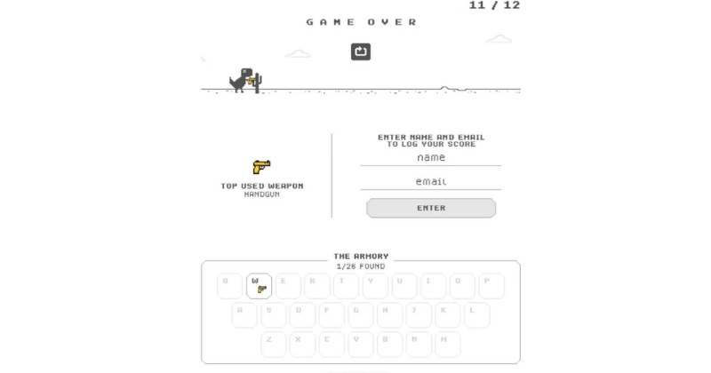 Can you play the dinosaur game on mobile?