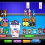 What is the highest rank in Papa's Freezeria​ across each version?