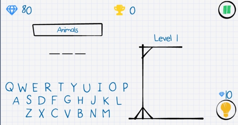 How to play the game Hangman for beginners? 2 How to play the game Hangman starts with simple rules
