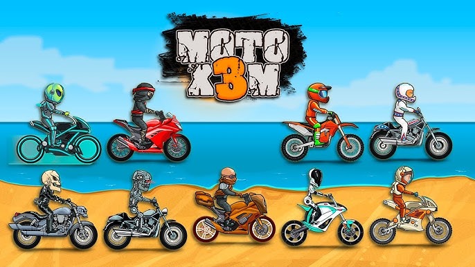 How many Moto X3M games are there