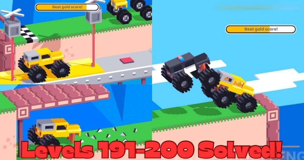 How to Beat Level 193 in Drive Mad? Full Step-by-Step Guide 2 How to beat Level 193 with the police chase strategy