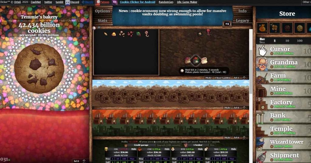 where to see your prestige in cookie clicker​